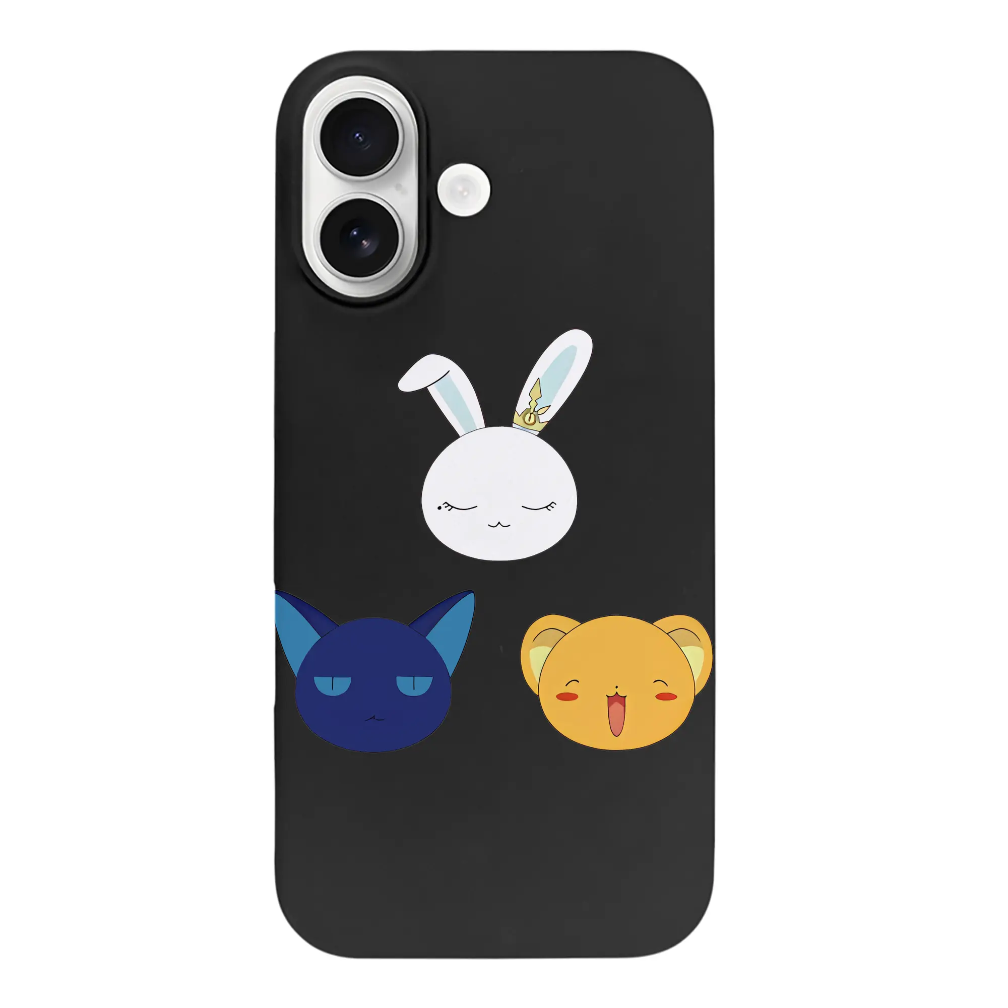 カードキャプターさくら グッズ,モモ - iPhone 17 シリーズ シリコンケース 薄型 耐衝撃 指紋防止 ソフトタッチカバー 精密フィット 傷防止 保護ケース iPhone 17/17 Air/17 Pro/17 Pro Max 対応